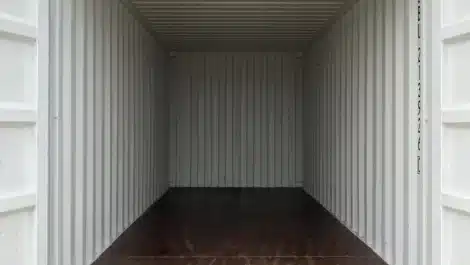 inside self storage unit