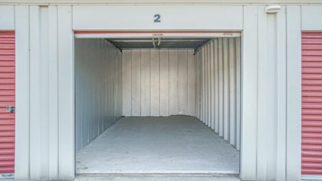Inside a storage units in Kemptville