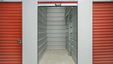 Inside a Storage unit