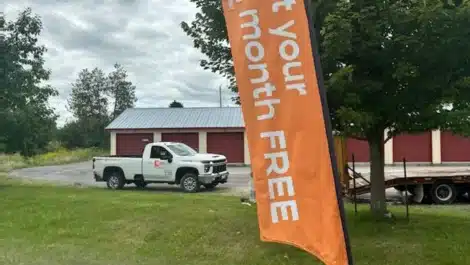 first month free at self storage facility