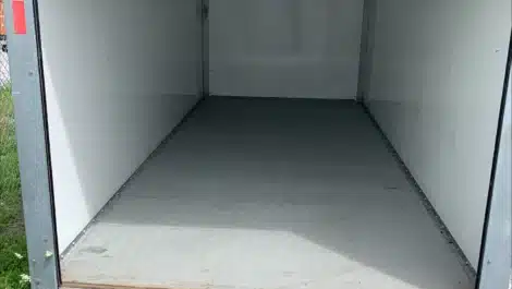 inside self storage unit