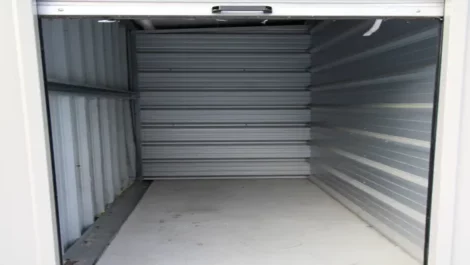 small sized outdoor self storage unit
