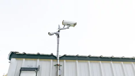 Surveillance camera security at Mini Mall Storage
