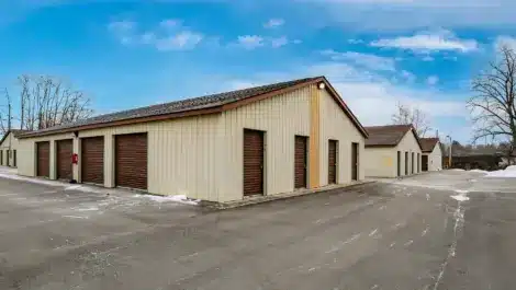 Medium sized self storage units at Mini Mall Storage Greencastle IN