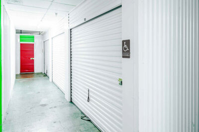 large climate controlled self storage unit