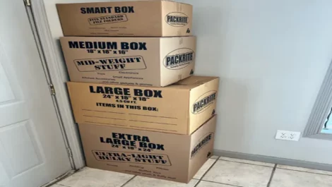 storage packing boxes