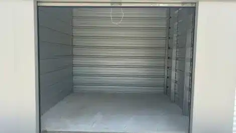 outside view of self storage unit