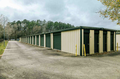 small and medium drive up storage units