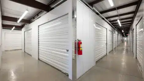 Indoor hallway at Mini Mall Storage Soddy Daisy
