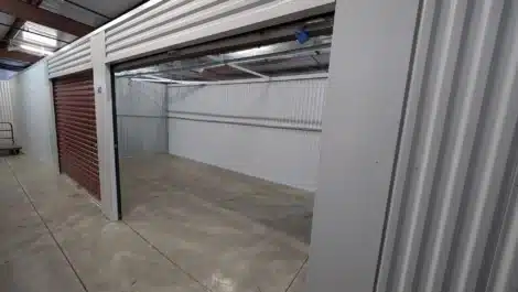 inside view of self storage locker