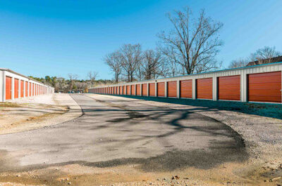 small and large drive up self storage units