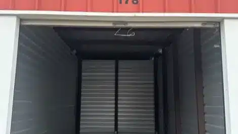 Large sized self storage unit