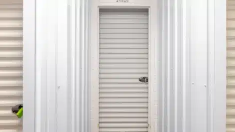 Indoor units at self storage facility