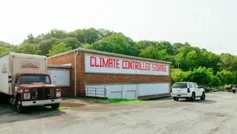 Climate controlled units at self storage facility