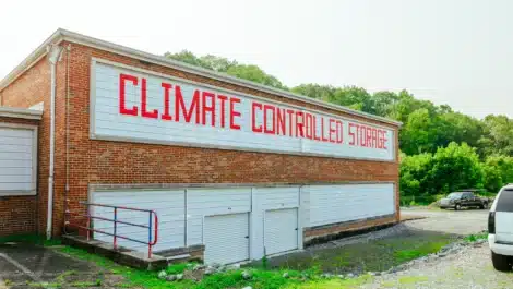 Climate controlled units at self storage facility