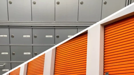 Mini mall Storage storage units vs storage lockers guide
