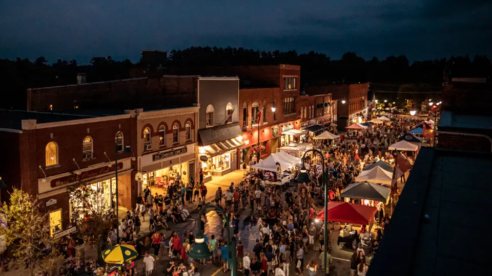 Midnight Madness in Bracebridge ON