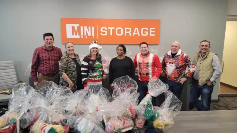 Mini Mall Storage running a Christmas Charity drive