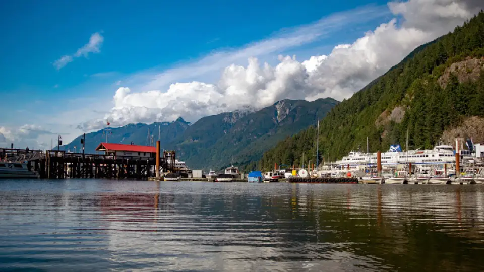 Horseshoe Bay ferry terminal in West Vancouver