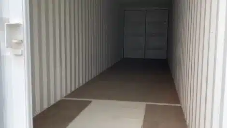 inside large self storage unit