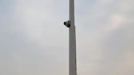 security cameras at self storage facility