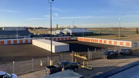 outdoor view of self storage facility