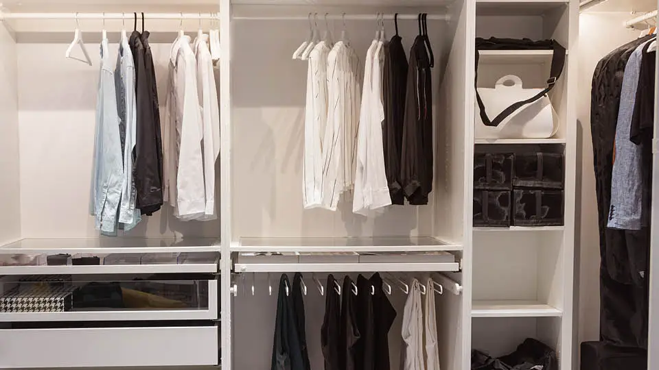 Mens closet 