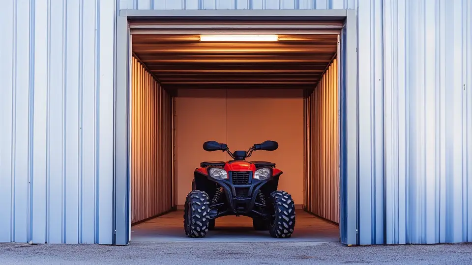 Quad in storage