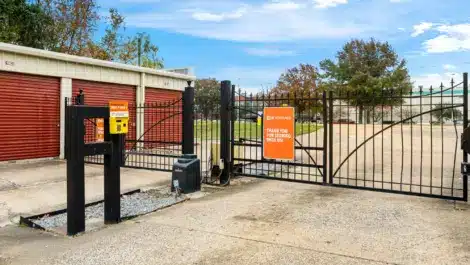 Secure access at self storage facility