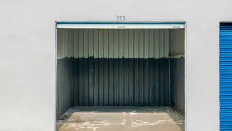 Storage unit at self storage facility